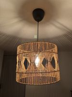 Lampe à suspension en corde naturelle Maisons du monde