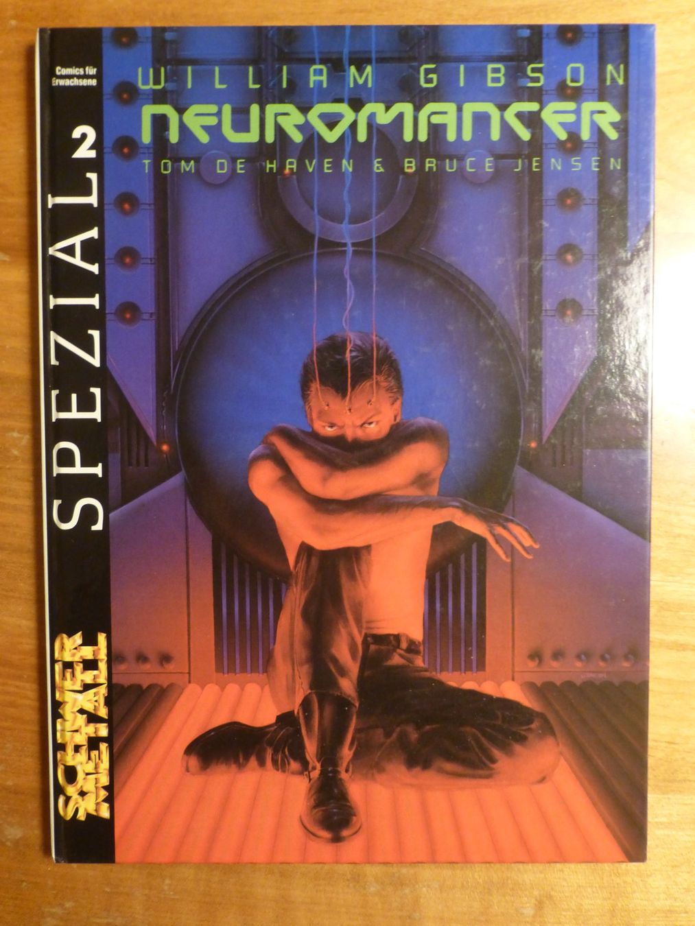 Fumetti: Neuromancer Sci-Fi Comic 1989 Tom De Haven Bruce Jensen – Usato da Zumikon venduto da psisound