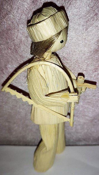 Statuette: Maisblatt Berufe Zimmermann / Schreiner – Nuovo (secondo la descrizione) da Lutzenberg venduto da Pinschi01 1