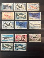 Poste aérienne 1954 à 1969 oblitérés