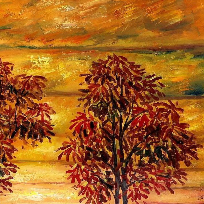 Riproduzioni & Creazioni: Egon Schiele - Vier Bäume – Nuovo (secondo la descrizione) da Larnaca venduto da KunstDepot24 3