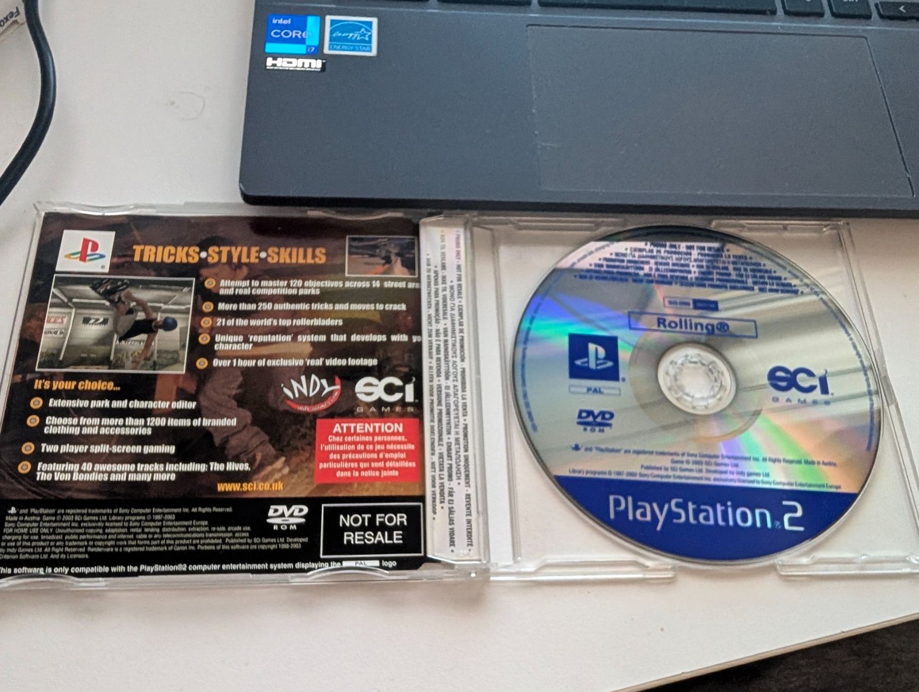 Sony Giochi: Rolling - Playstation 2 Promo Game PS2 Rare – Usato da Hünenberg See venduto da SpecialEditionGaming 1