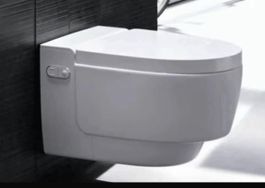 Neuwertiges Neu! Geberit Dusch-wc Aquaclaen Mera Classic wei