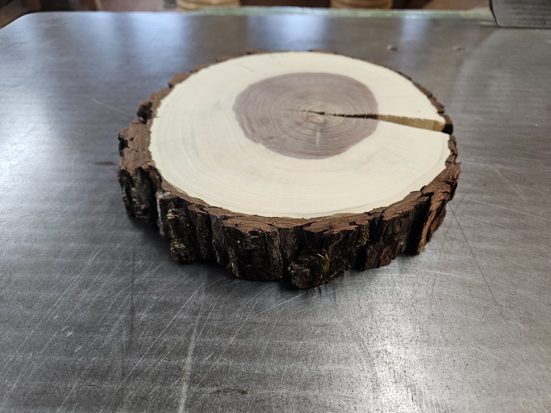Articoli in legno: Nussbaum Holz Baumscheibe – Nuovo (secondo la descrizione) da Schangnau venduto da egli6.2 1