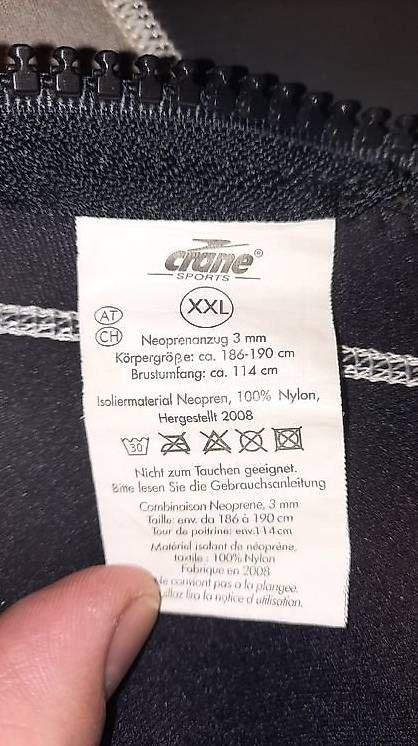 Mute per immersioni: Neoprenanzug kurz, Gr. XXL – Usato da Lenzburg venduto da R-T-I 2