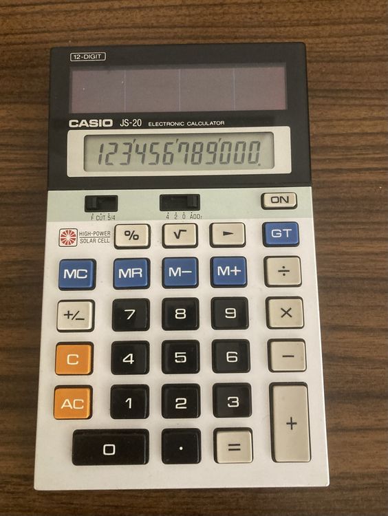 SANYO CX-8136NE Calculatrice Anné 60 Led / Vintage - Made in Japan