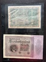Diverse ältere Banknoten
