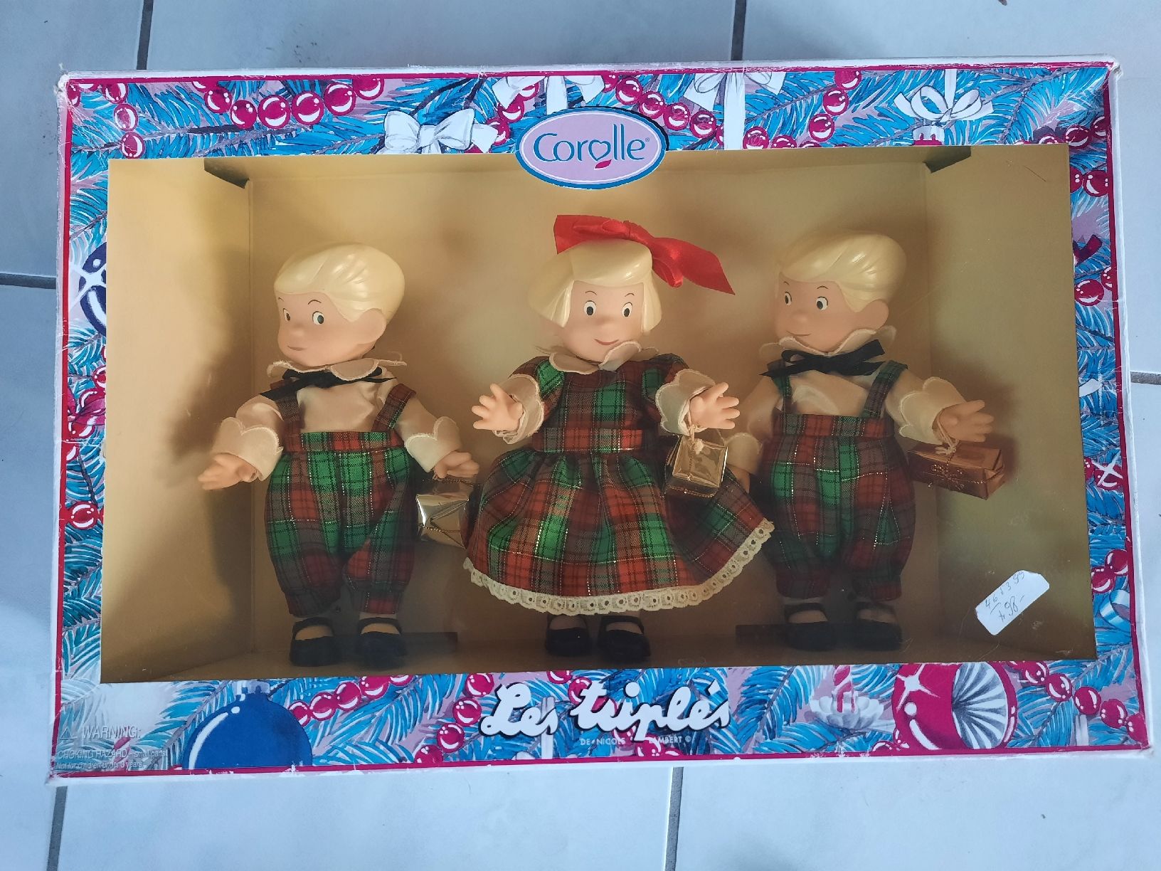 Bambole: COROLLE. LES TRIPLÉS, RARE COFFRET DE NOËL 2000 – Usato da Le Locle venduto da marylise01