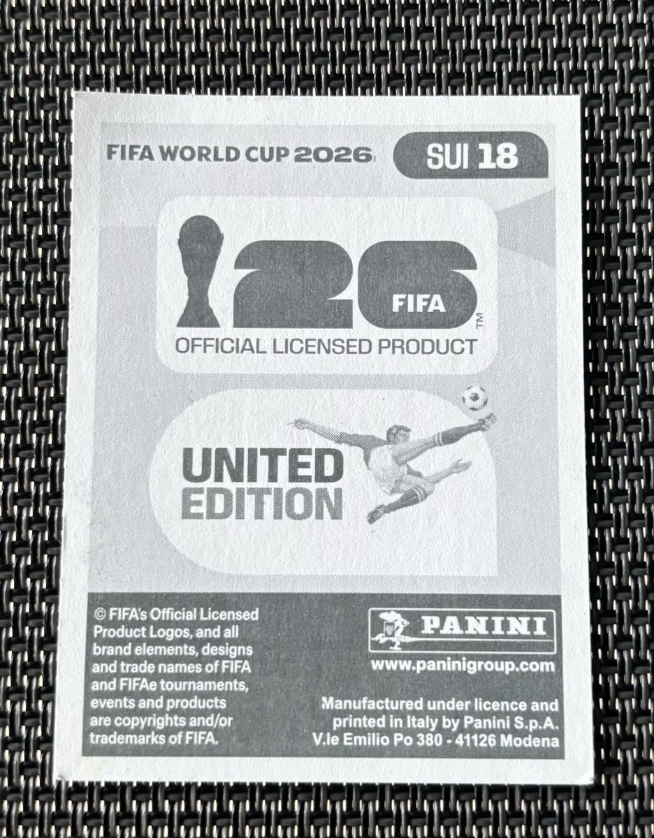 Panini Sammelbilder & Trading cards: SUI 18 Panini Ruben Vargas – Neu (gemäss Beschreibung) aus Leuggern von marinakeller90 1
