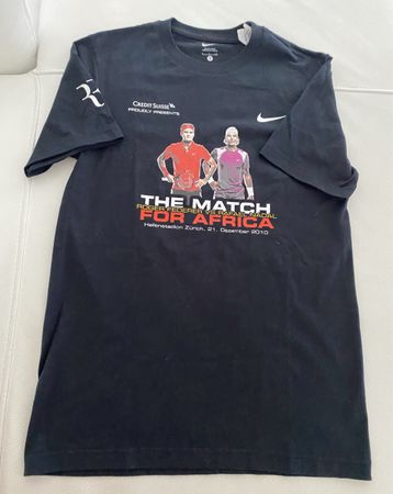 Nike Roger Feder VS Rafael Nadal / Match for Africa Tshirt