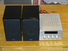 Kleine Sony DAB+ Stereoanlage