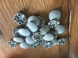 Lego 25x Rundstein 2x2 "Knopf" (2654)