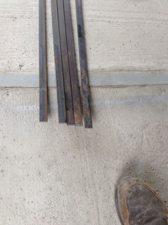 Flachstahl roh, 6 x 20 x 3000 mm, 5 Stangen (Neu (gemäss Beschreibung ...