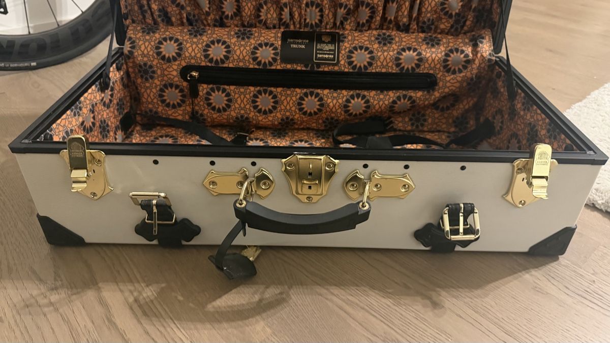 Samsonite Valigie: Samsonite Black Label Trunk Vintage weiss – Usato da Zürich venduto da joy_56l9 1