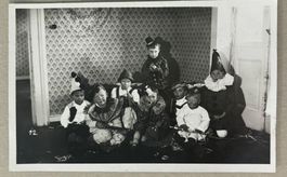 Private Fotokarte, Unikat - Fasnacht, Kostüme