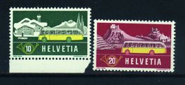 1953, Nr.314–315, Sondermarken Alpenpost, ohne Falz **