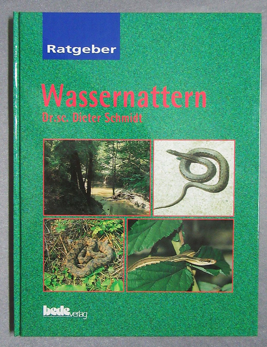 Libri: Wassernattern - Ratgeber von Dr. sc. Dieter Schmidt – Usato da Auenstein venduto da Padabimbim