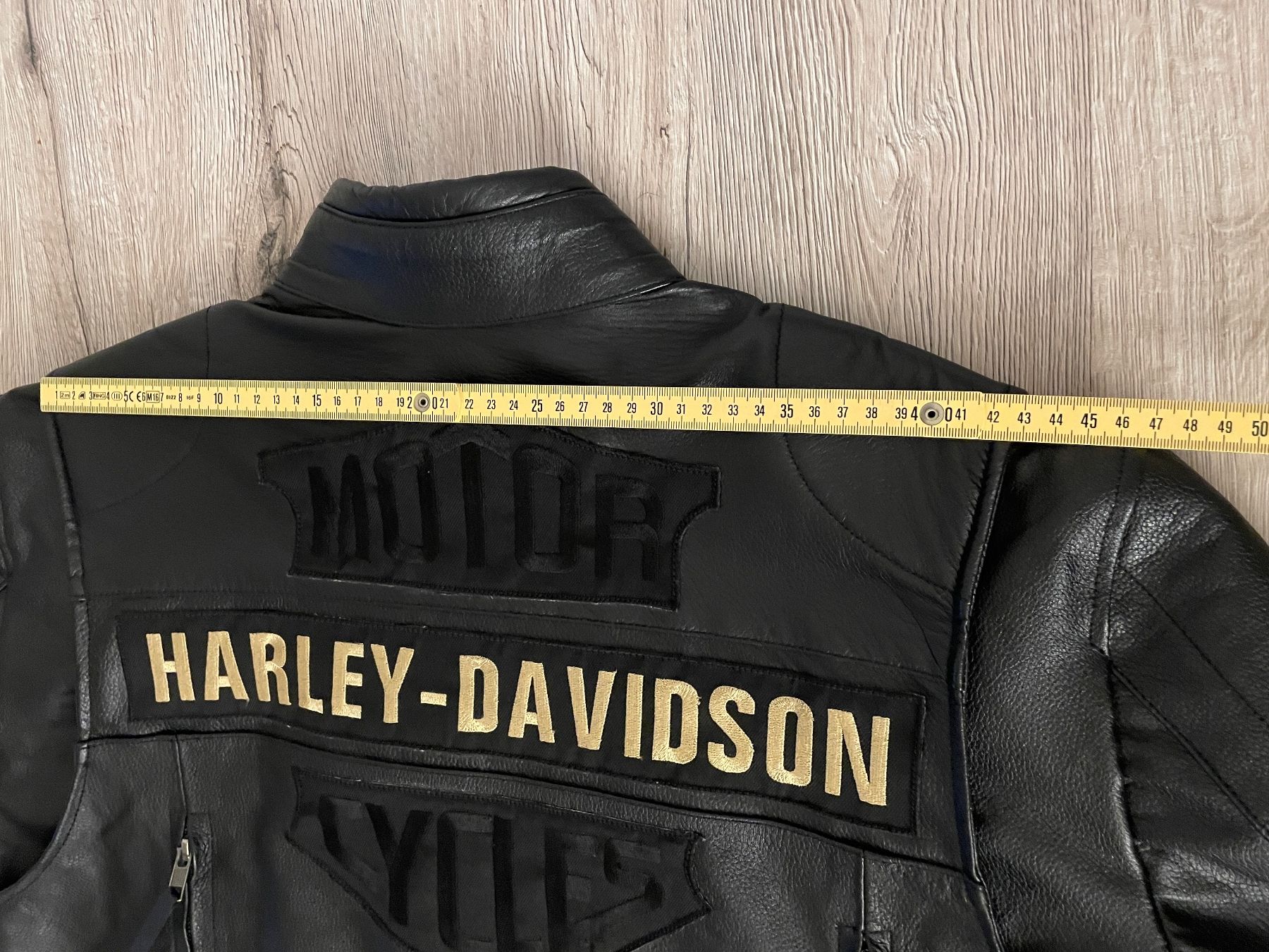 Giacche: Neue Lederjacke, , Grösse L mit Harley Davidson Aufnähern – Nuovo e nell'imballaggio originale da Ins venduto da creamo1 3