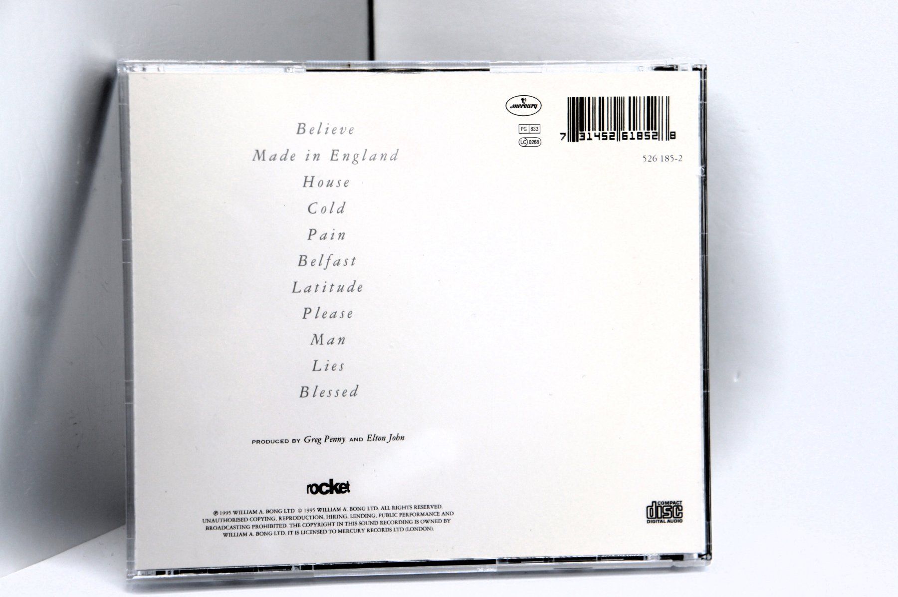 CD: CD Elton John – Made In England – Usato da Ernetschwil venduto da luisvonerni 1