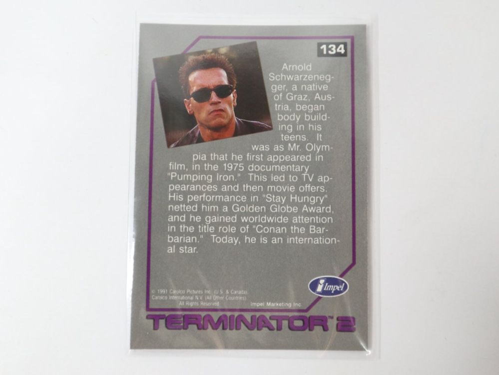 Trading Card Terminator 2, Arnold (Neu (gemäss Beschreibung)) in ...