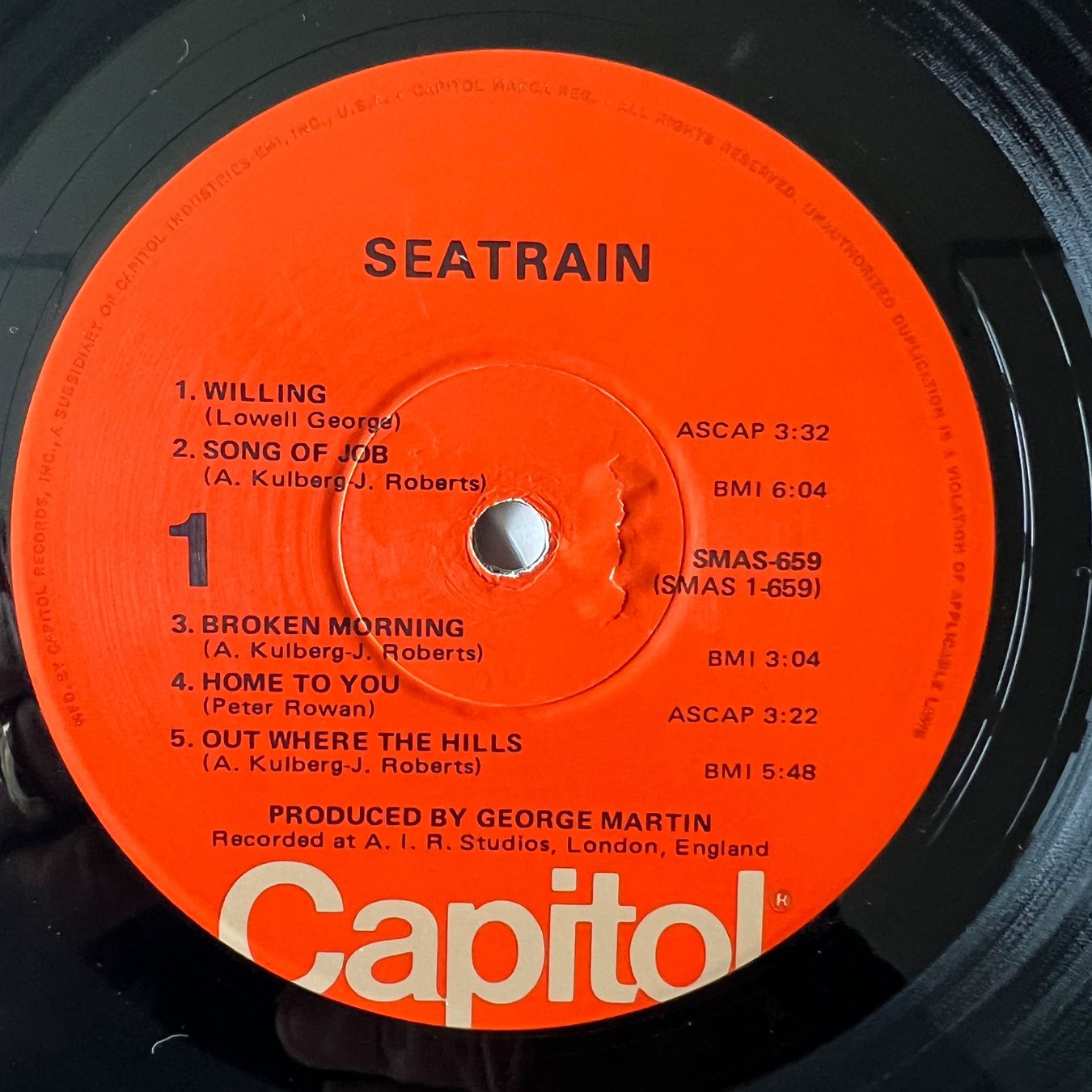 Dischi in vinile: Seatrain - Same / US-Press. RE - TOP – Usato da Gais venduto da soundcave57 3
