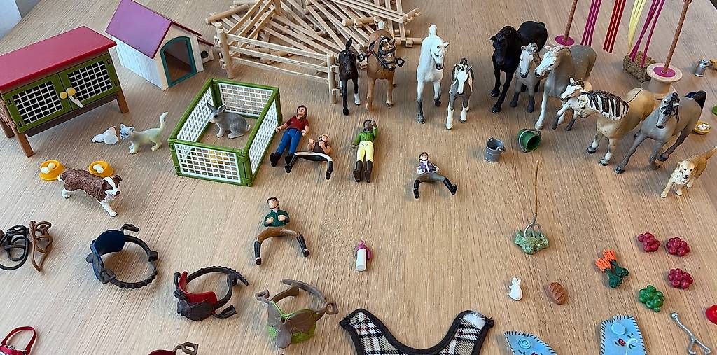Spielzeuge: Schleich Pferde Zaun – Gebraucht aus Hinterforst von moliki 1