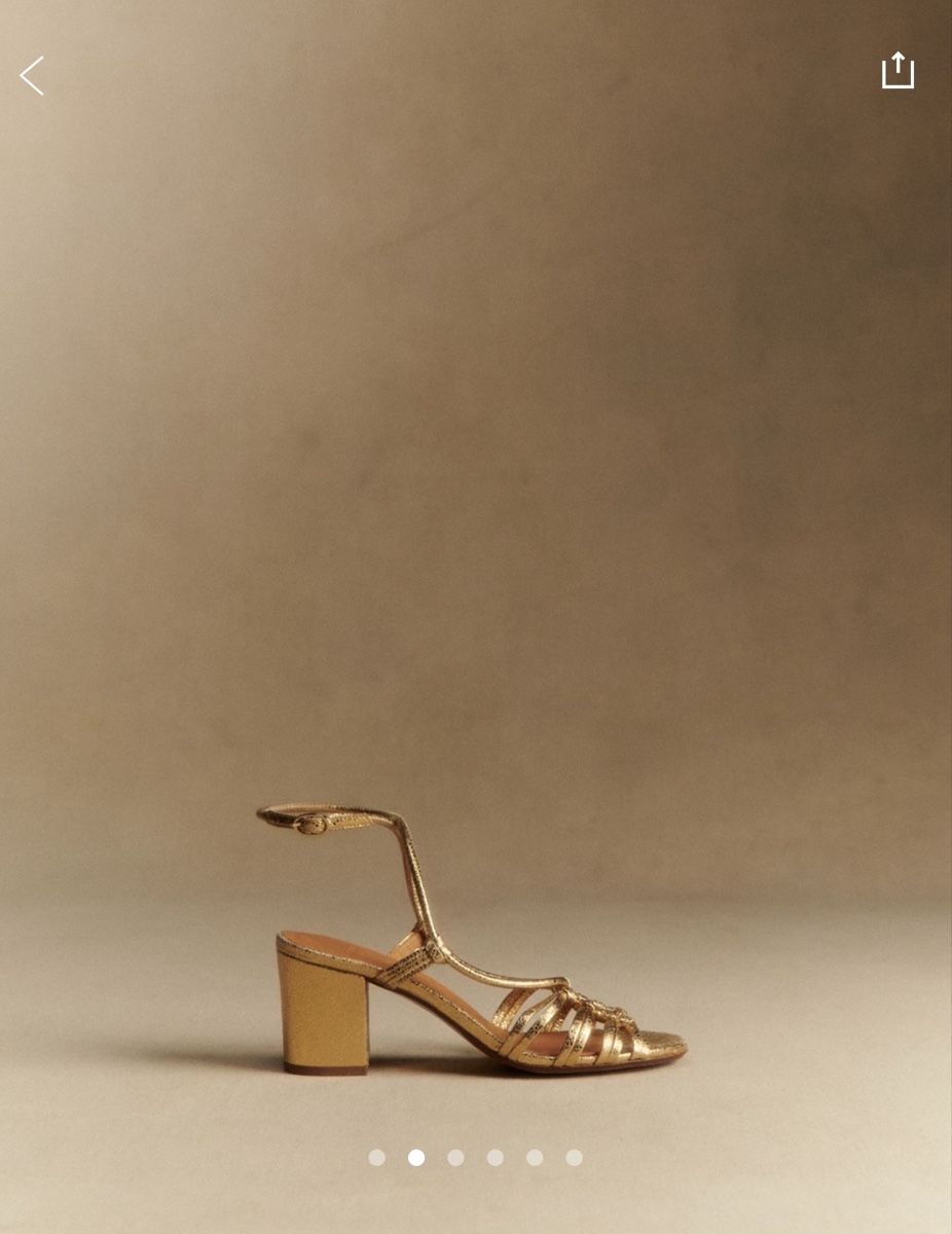 Sezane Scarpe da donna: Sézane Gloria Sandale 38 Smooth Gold – Nuovo (secondo la descrizione) da Wallisellen venduto da kar_gv8n 7