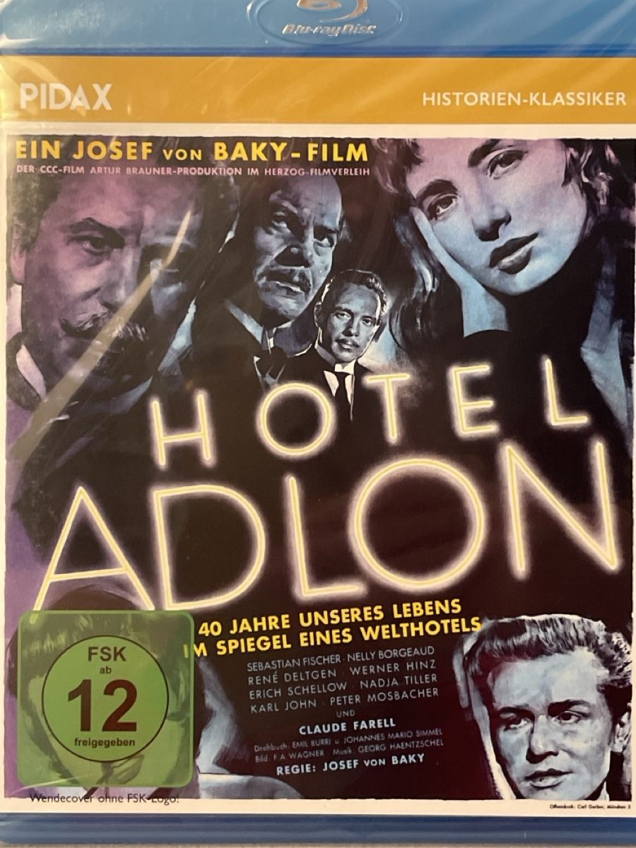 Tutti i DVDs: Hotel Adlon (1955) – Nuovo e nell'imballaggio originale da Waldenburg venduto da Gonzo8