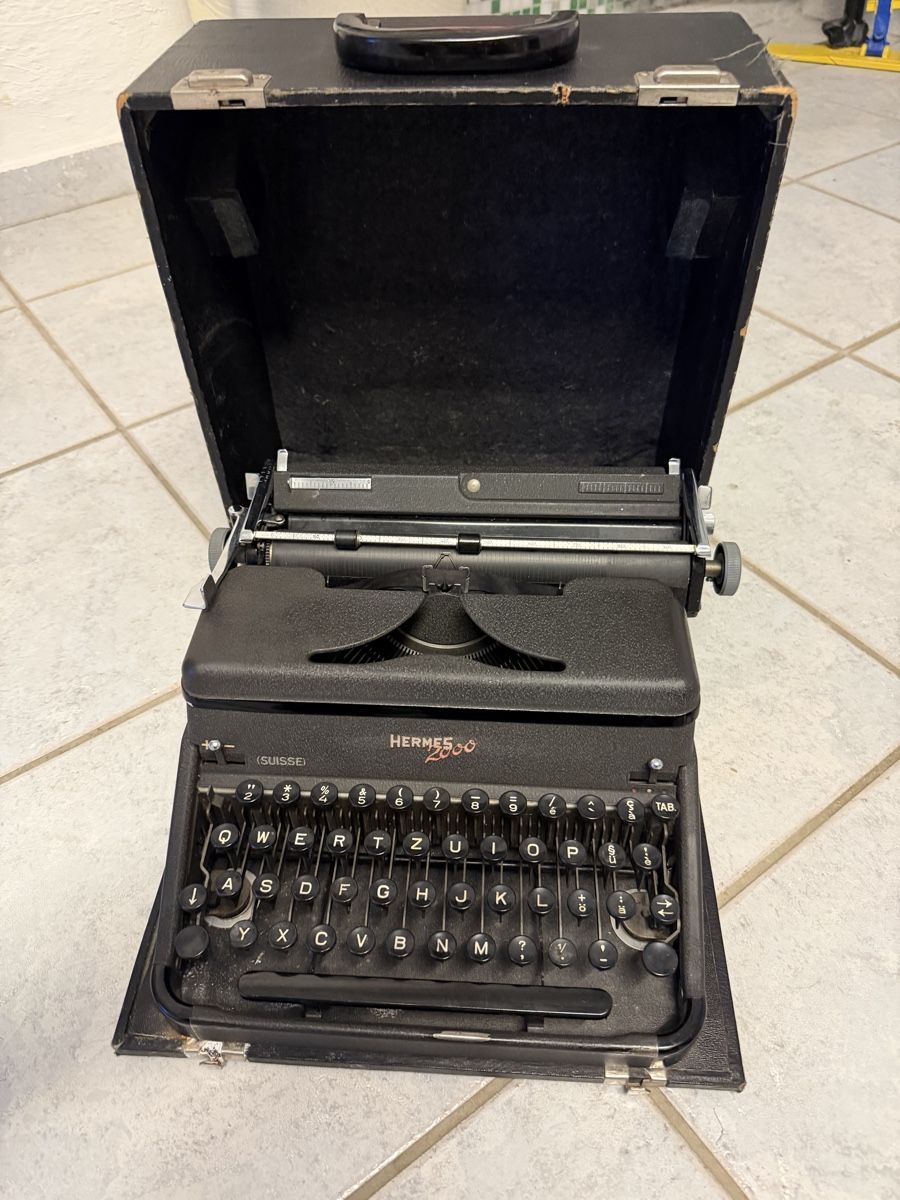 Hermès Macchine da scrivere: Hermes 2000 Schreibmaschine – Usato da Trimbach venduto da SABO-61 1