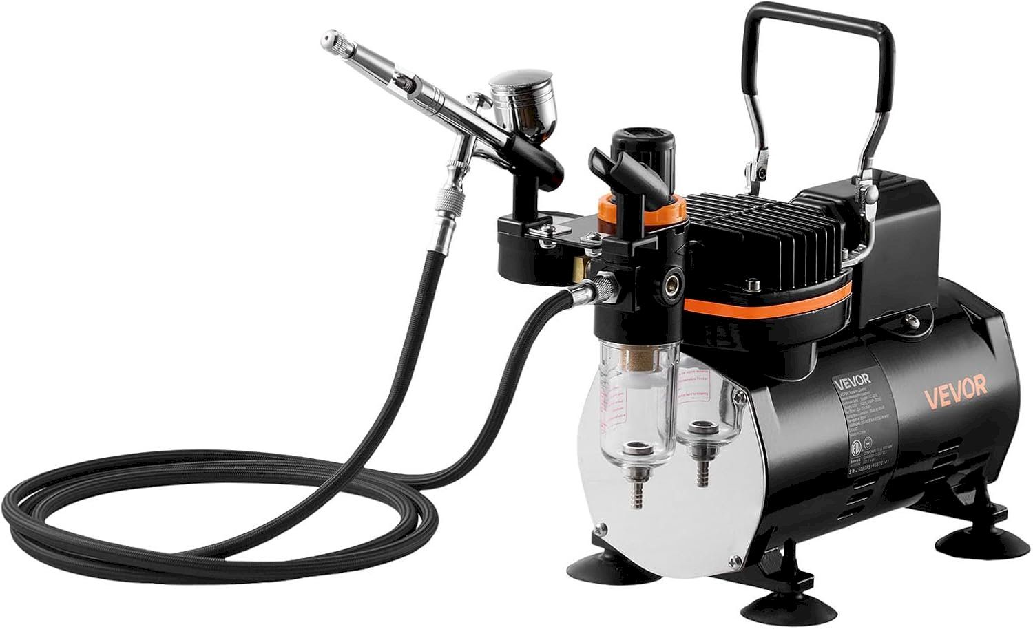 Alle Werkzeuge: VEVOR Airbrush Set mit Luftkompressor – Neu und originalverpackt aus Bottighofen von zaap 1