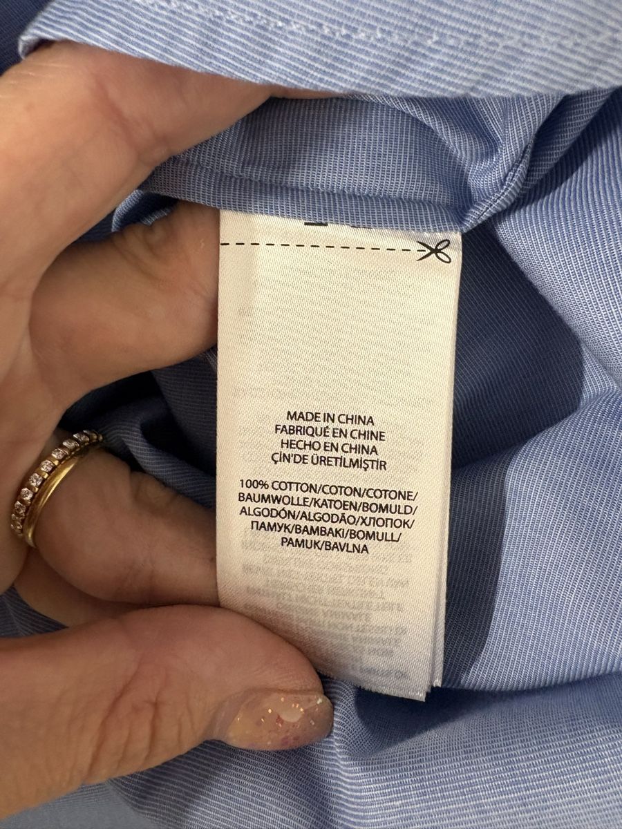 Ralph Lauren Camicette: Polo Ralph Lauren Bluse Gr. 36 Hellblau Baumwolle – Usato da Regensdorf venduto da secondchancefashion 6