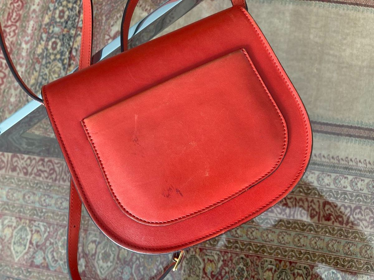 Celine Borse da donna: Celine Trotteur Bag, rot, Crossbody, ein Klassiker! – Usato da Zürich venduto da einefreude 8