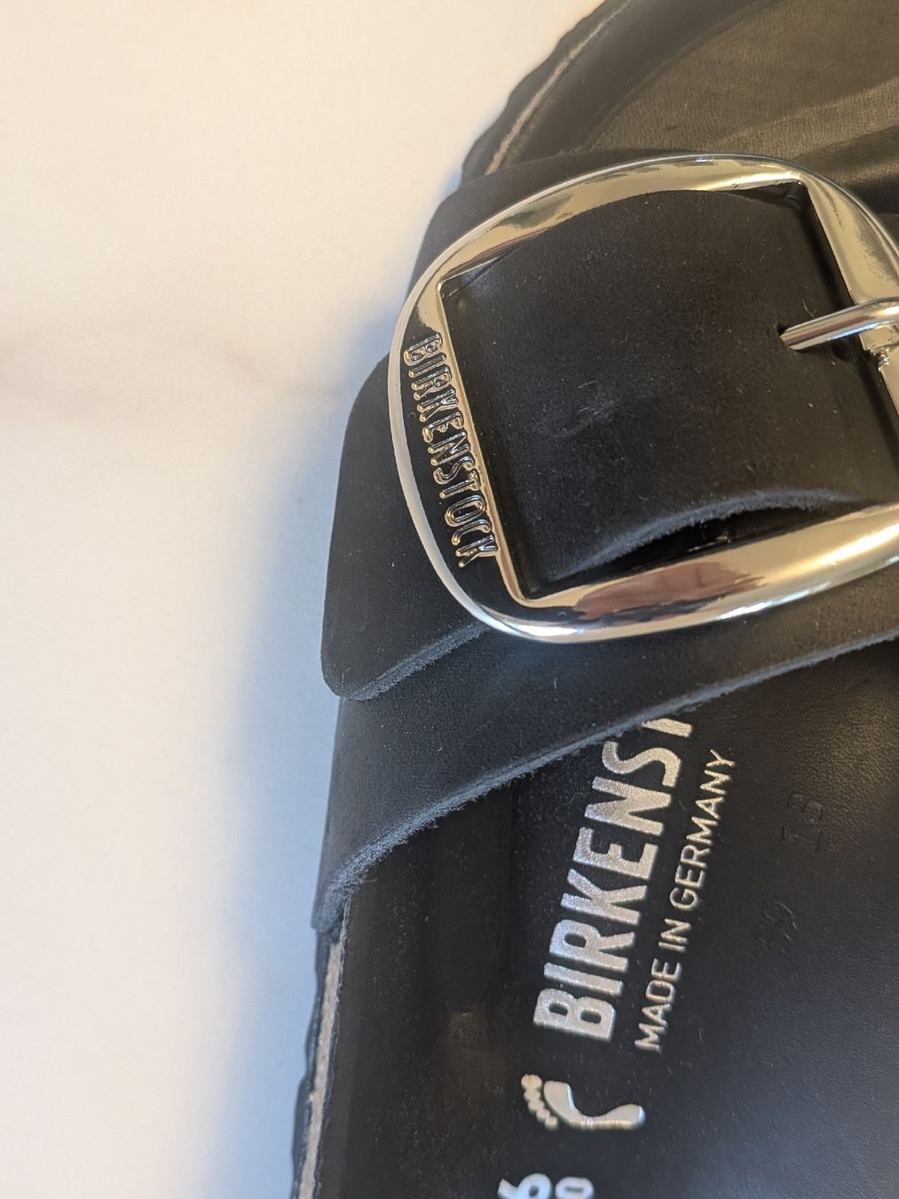 Birkenstock Scarpe da donna: Birkenstock Made in Germany Leather  – Nuovo (secondo la descrizione) da Vevey venduto da ste_d5zv 2