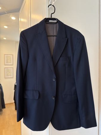 Van Gils Sakko, Grösse 48, Dunkelblau