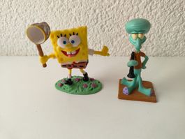 Viacom Spongebob Thaddeus Set Sammlung 2002 Rarität