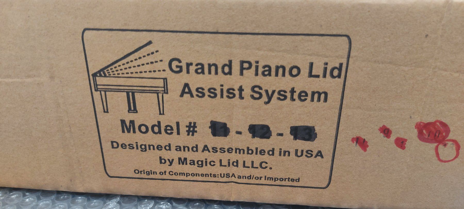 Musikinstrumente: Magic Lid-Komplettsystem-Deckelbremse, flügeldeckel ML 11 – Neu (gemäss Beschreibung) aus Glattbrugg von Swissmusik 1