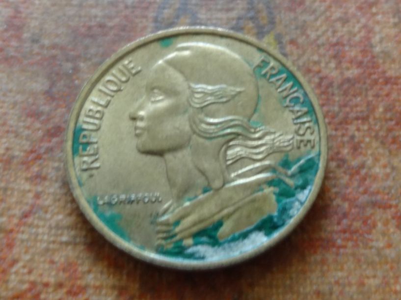 Tutti le monete: FRANCE  5 Centimes  1971  (P) – Usato da Romanel-sur-Lausanne venduto da Swift13 1