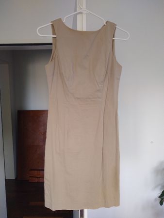 Khaki color summer dress -UK size 6 (XS) worn twice