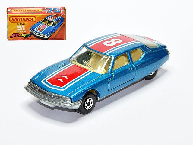 Matchbox Lesney Superfast No.51 CITROEN SM / ORIGINALBOX (Gebraucht) in ...
