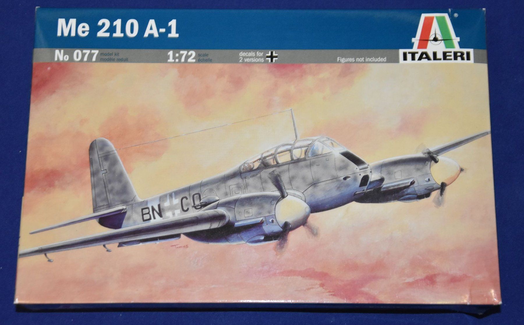 Kit di modellismo & Modellini statici: Messerschmitt Me-210 – Nuovo e nell'imballaggio originale da Liestal venduto da estreiter