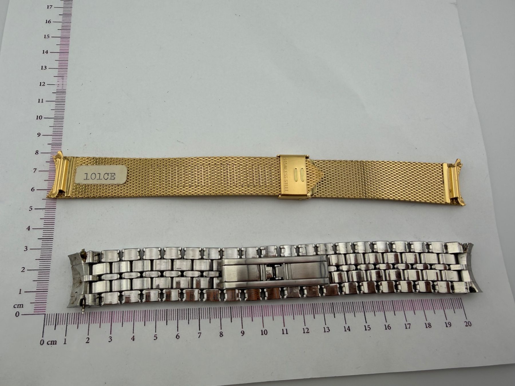 Uhren: Lot de 2 bracelet en acier – Defekt aus Biel/Bienne von MrP_WatchesBiel 1