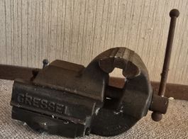 Schraubstock Gressel gebraucht mit Gebrauchsspuren