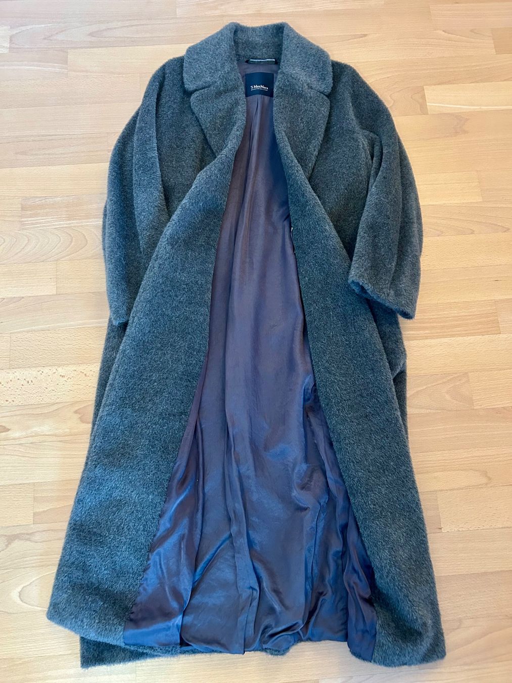 Max Mara Cappotti: Manteau 'S Max Mara gris Alpaca – Usato da GOCKHAUSEN venduto da chrismon 3