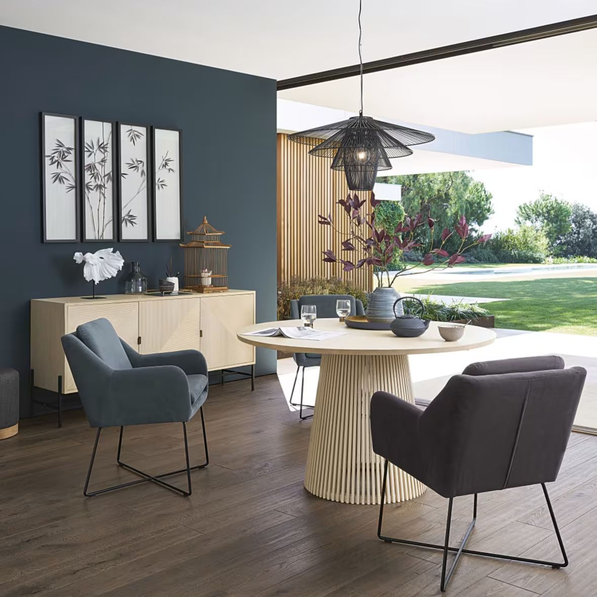 Tavoli: Maisons du monde Tisch rund D130 – Usato da Oensingen venduto da azndr3am3r 8