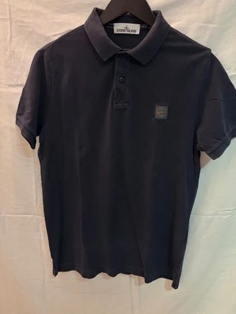 Stone Island Polo dunkelblau, Gr. L, Slim Fit