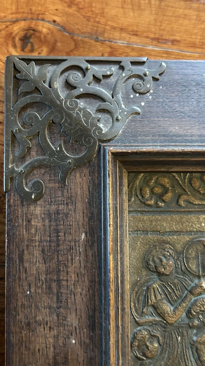 Bilderrahmen: Schöner Bilderrahmen antik mit Bronzeauflagen – Gebraucht aus Riedholz von Frettchen63 4