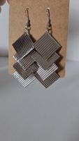 Ohrringe Modeschmuck Geometrisch Boho Style silberfarben NEU