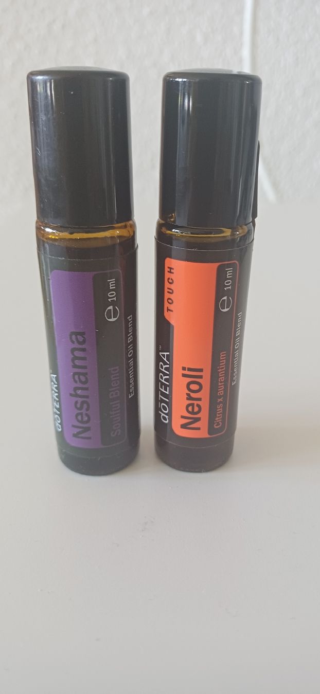 Doterra Diffusori di oli essenziali: set 2xroll on Neroli und Neshama – Nuovo e nell'imballaggio originale da Riniken venduto da Lessy-