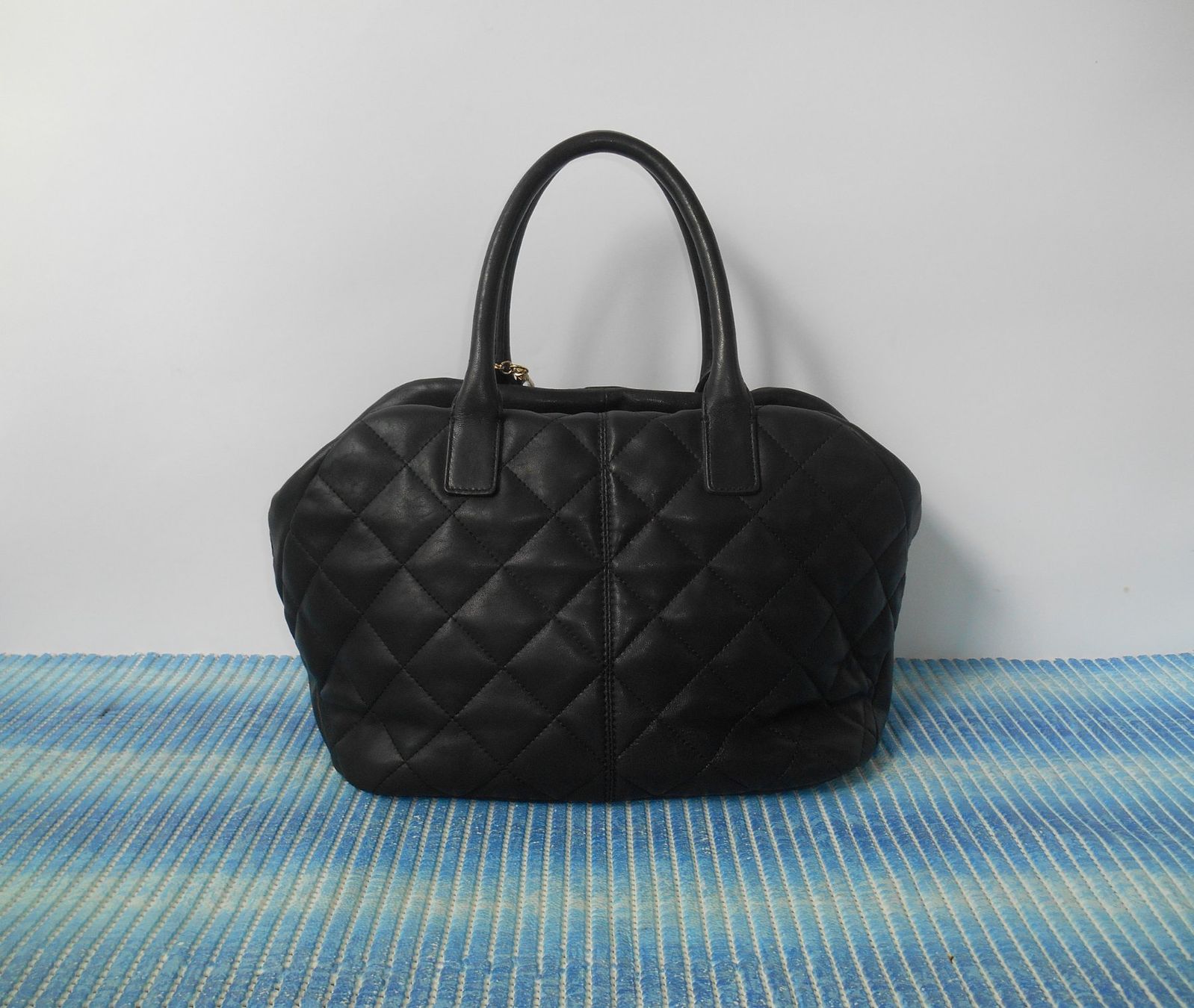 DKNY Borse da donna: DKNY Leder Handtasche schwarz – Usato da Basel venduto da Birs868 3