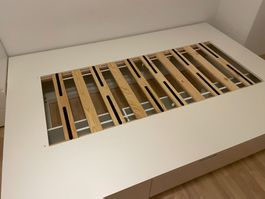 Bettgestell Nordli Ikea 140/200
